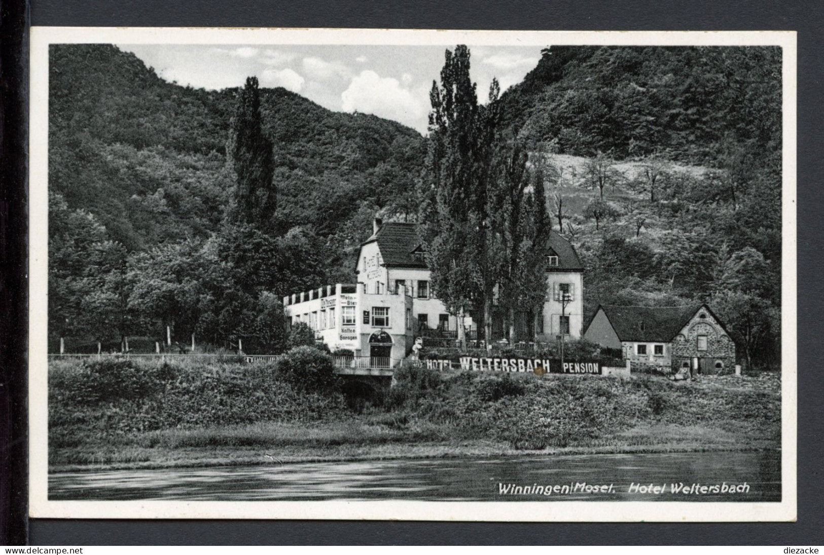 AK Winningen/ Mosel 1939 Hotel Weltersbach (PK0821 - Sonstige & Ohne Zuordnung