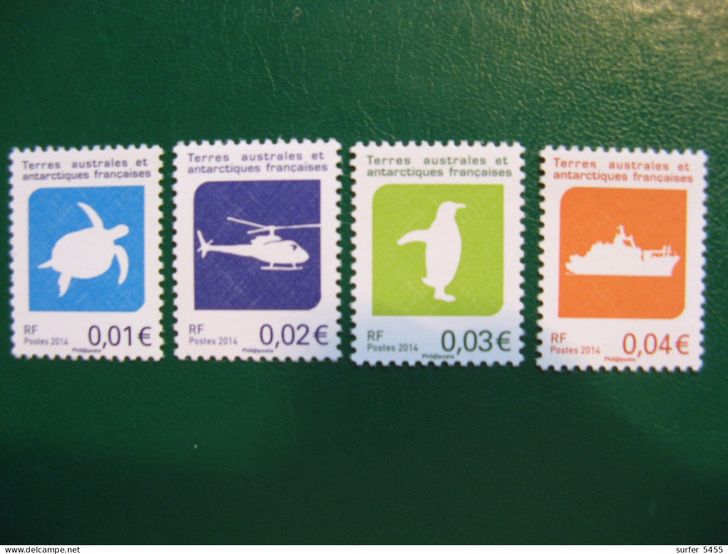 TAAF YVERT POSTE ORDINAIRE N° 705/708 TIMBRES NEUFS** LUXE - MNH - SERIE COMPLETE - COTE 10,00 EUROS - Ongebruikt