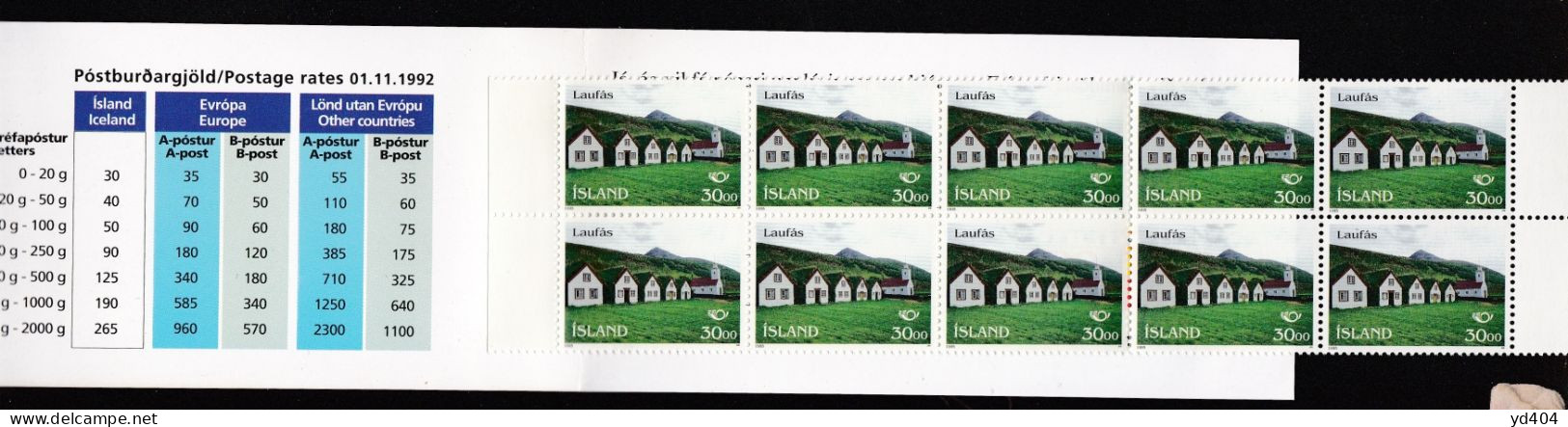 IS668C – ISLANDE - ICELAND - BOOKLETS - 1995 - NORDEN - Y&T # C779 MNH 12,50 € - Markenheftchen