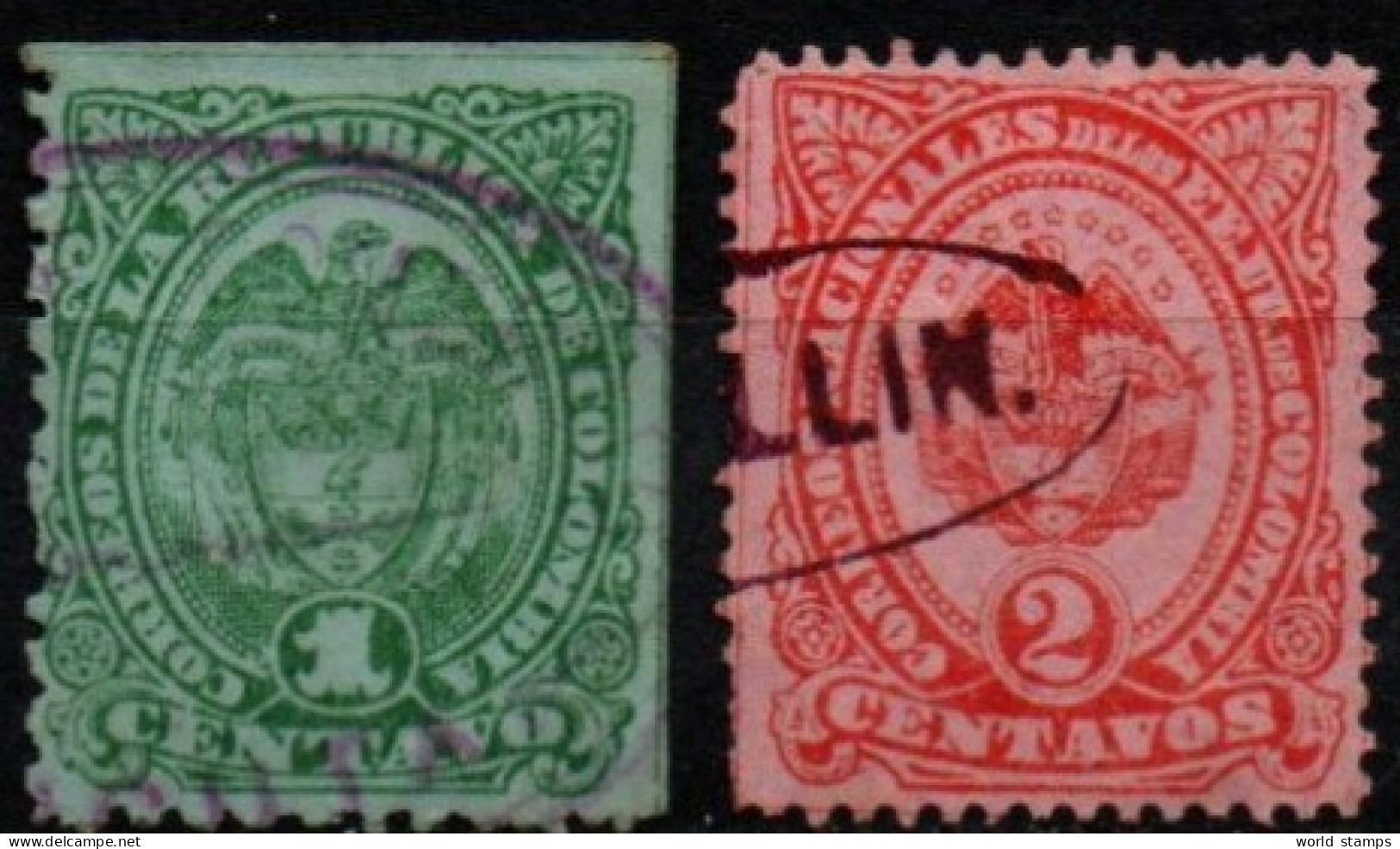 COLOMBIE 1883-9 O - Colombie