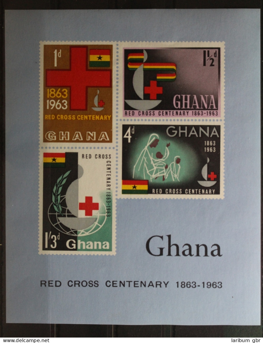 Ghana Block 8 Mit 145-148 Postfrisch #TT890 - Other & Unclassified