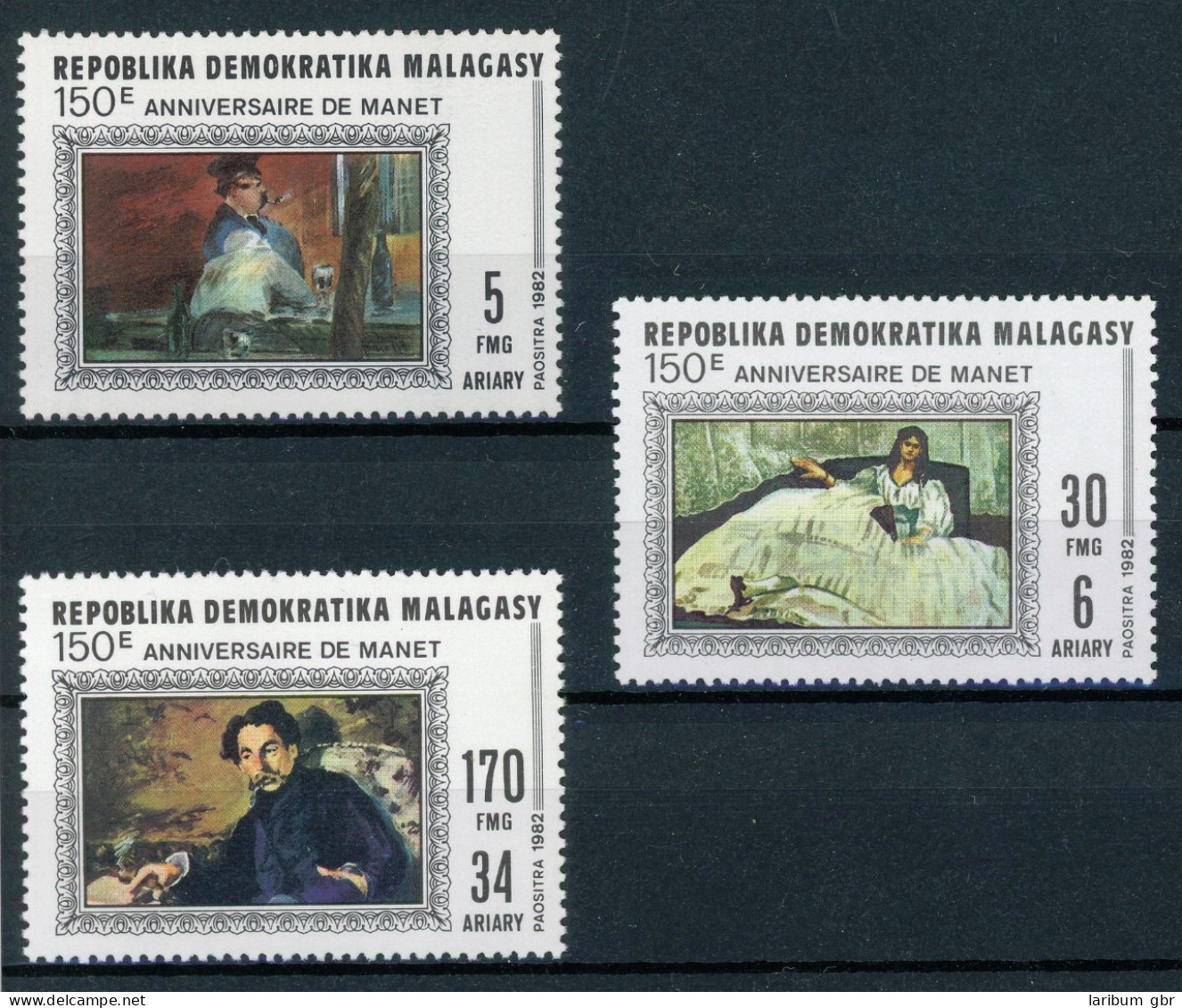 Madagaskar 903-05 Postfrisch #JC403 - Madagascar (1960-...)