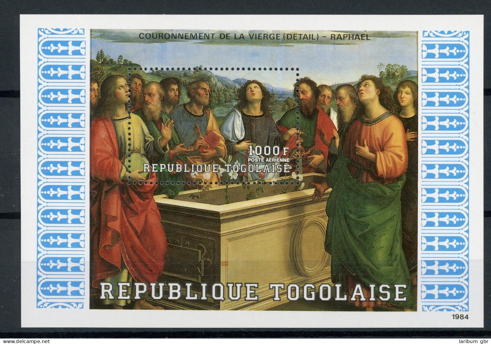 Togo Block 259 Postfrisch Raffael, Kunst #JS027 - Togo (1960-...)