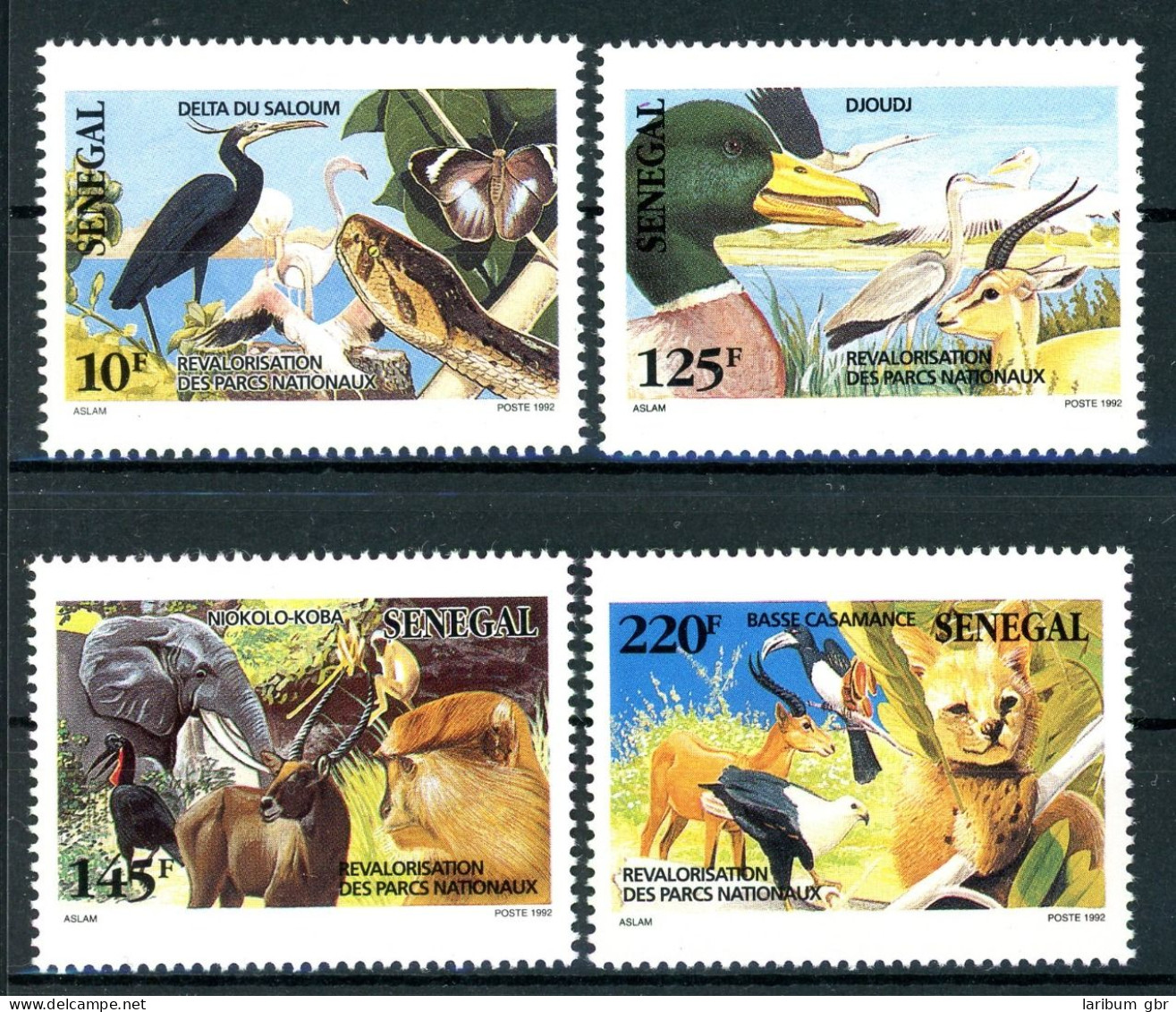 Senegal 1179-1182 Postfrisch Enten/ Vögel #HB308 - Senegal (1960-...)