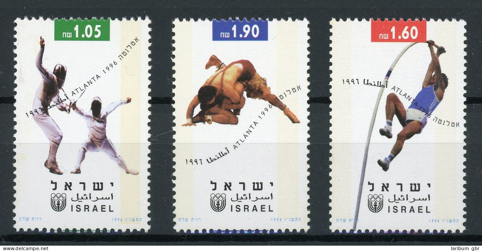 Israel 1397-1399 Postfrisch Atlanta 1996 #GZ512 - Sonstige & Ohne Zuordnung