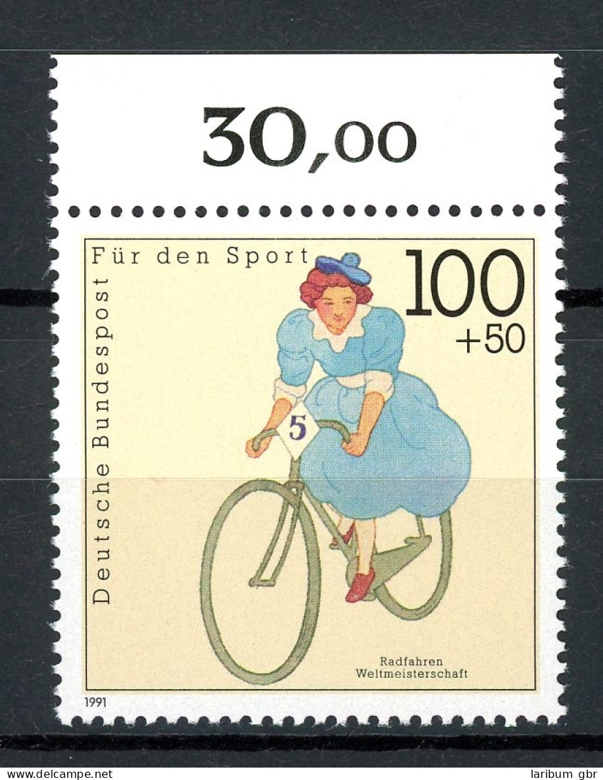 BRD 1500 I Oberrand Postfrisch Plattenfehler #GQ252 - Variétés Et Curiosités