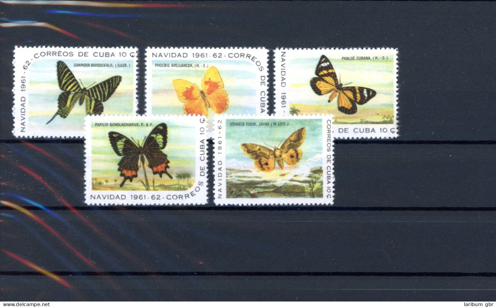 Kuba 741-45 Postfrisch Schmetterling #JT904 - Anguilla (1968-...)