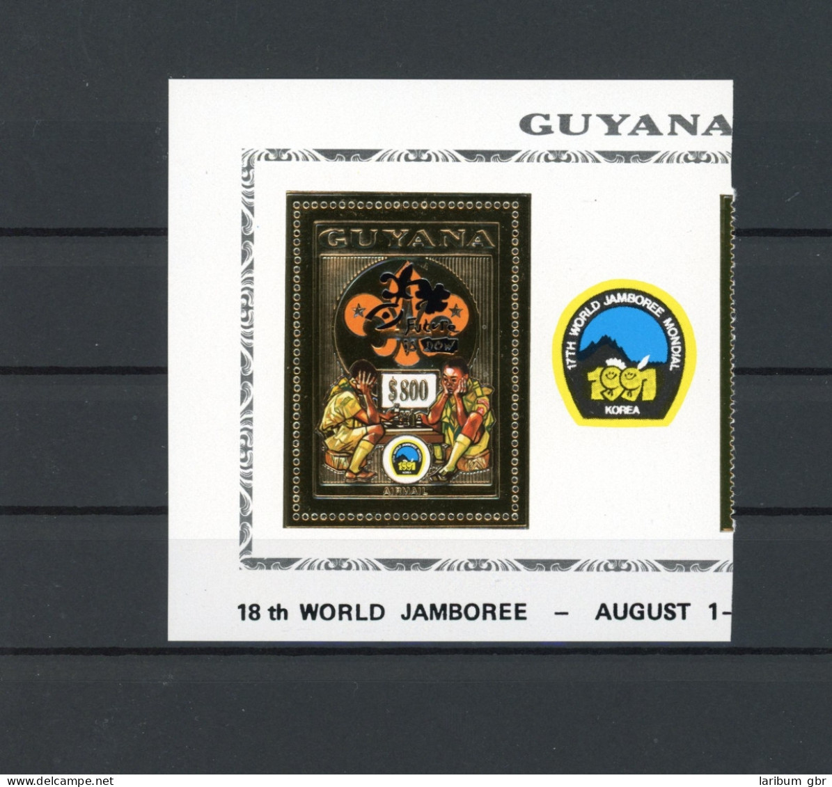 Guyana 3991 A Postfrisch Schach #GI811 - Guyane (1966-...)