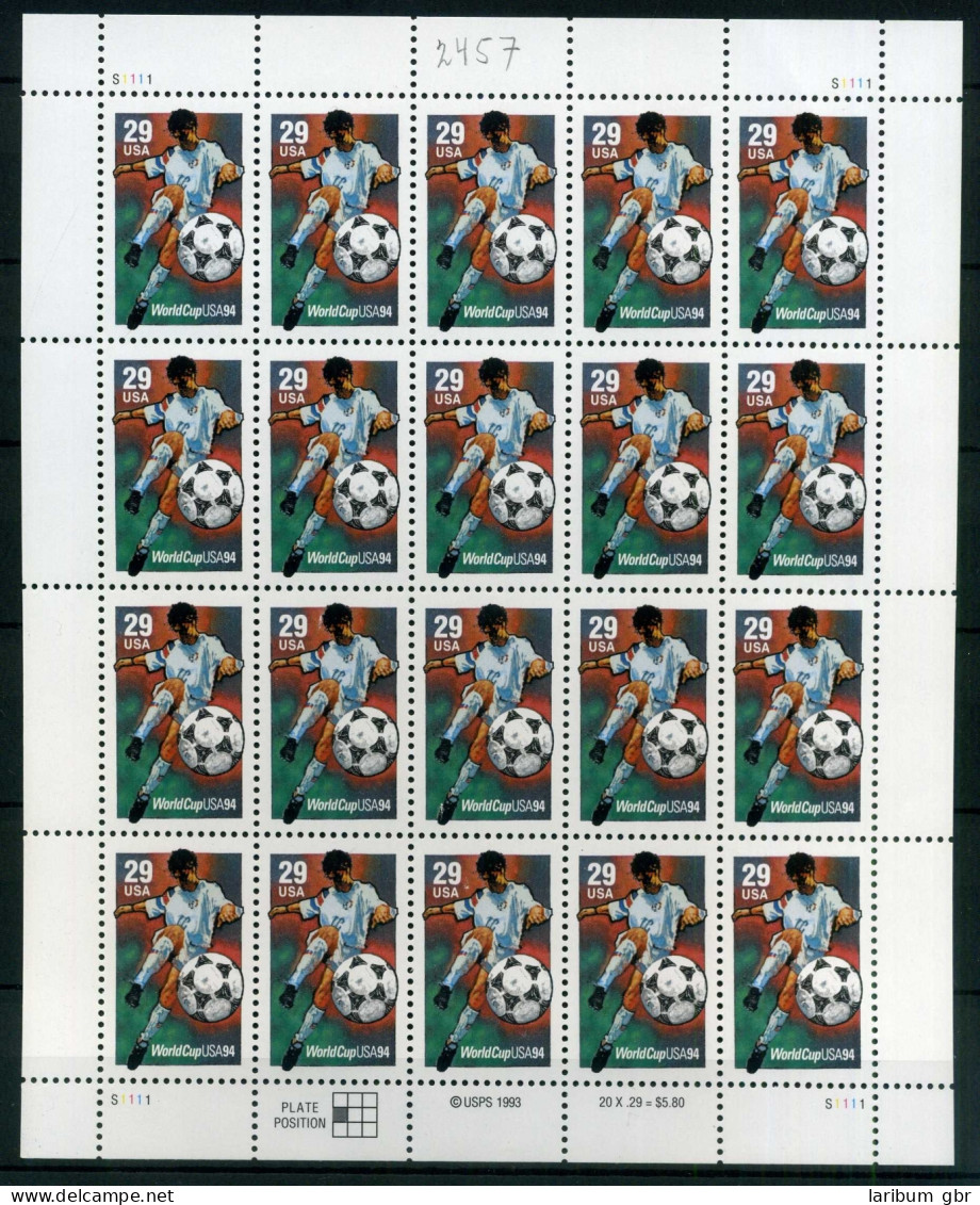USA KB 2457 Postfrisch Fußball WM 1994 #IY365 - Sonstige & Ohne Zuordnung