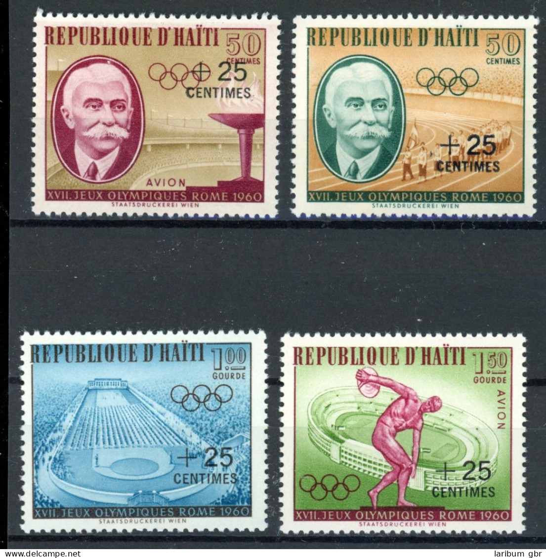 Haiti 636-39 Postfrisch Olympia 1960 #ID403 - Anguilla (1968-...)