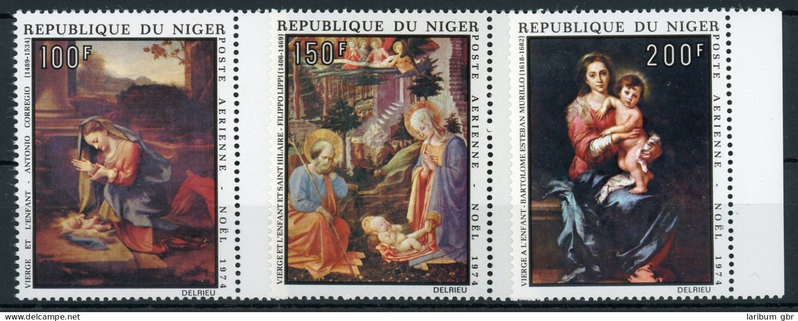 Niger 449-451 Postfrisch Kunst/ Religion #HO393 - Niger (1960-...)