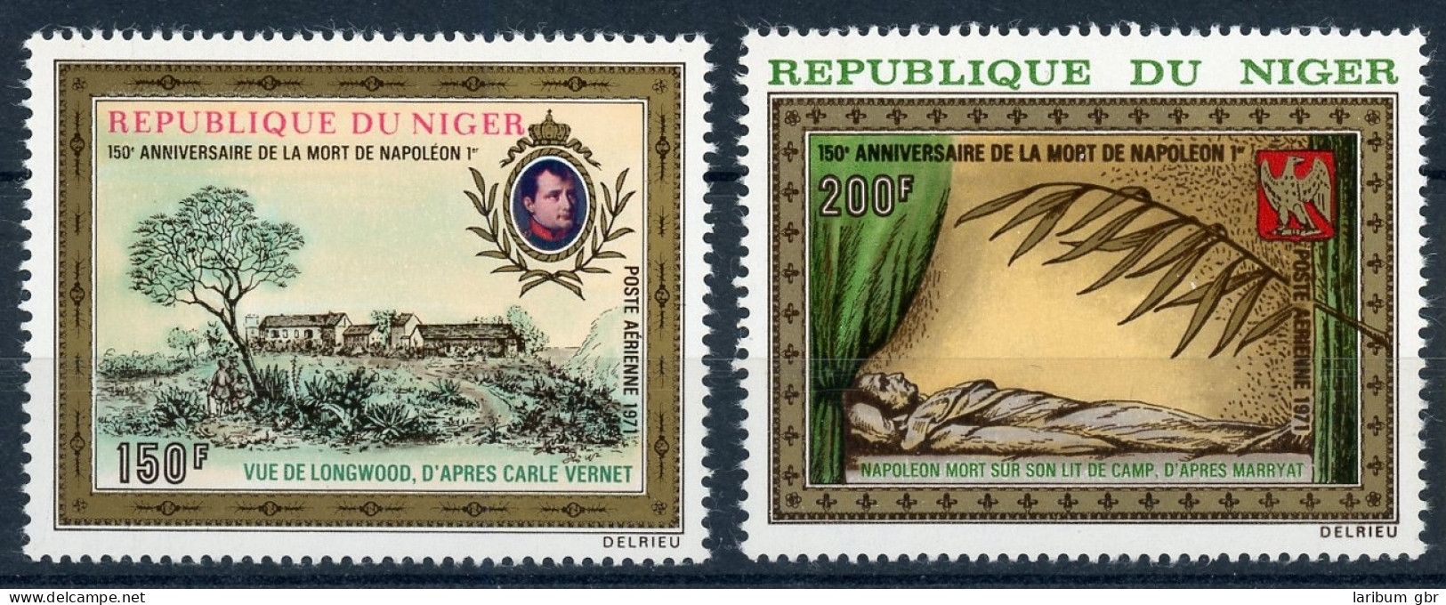 Niger 288-289 Postfrisch Napoleon #HO390 - Niger (1960-...)