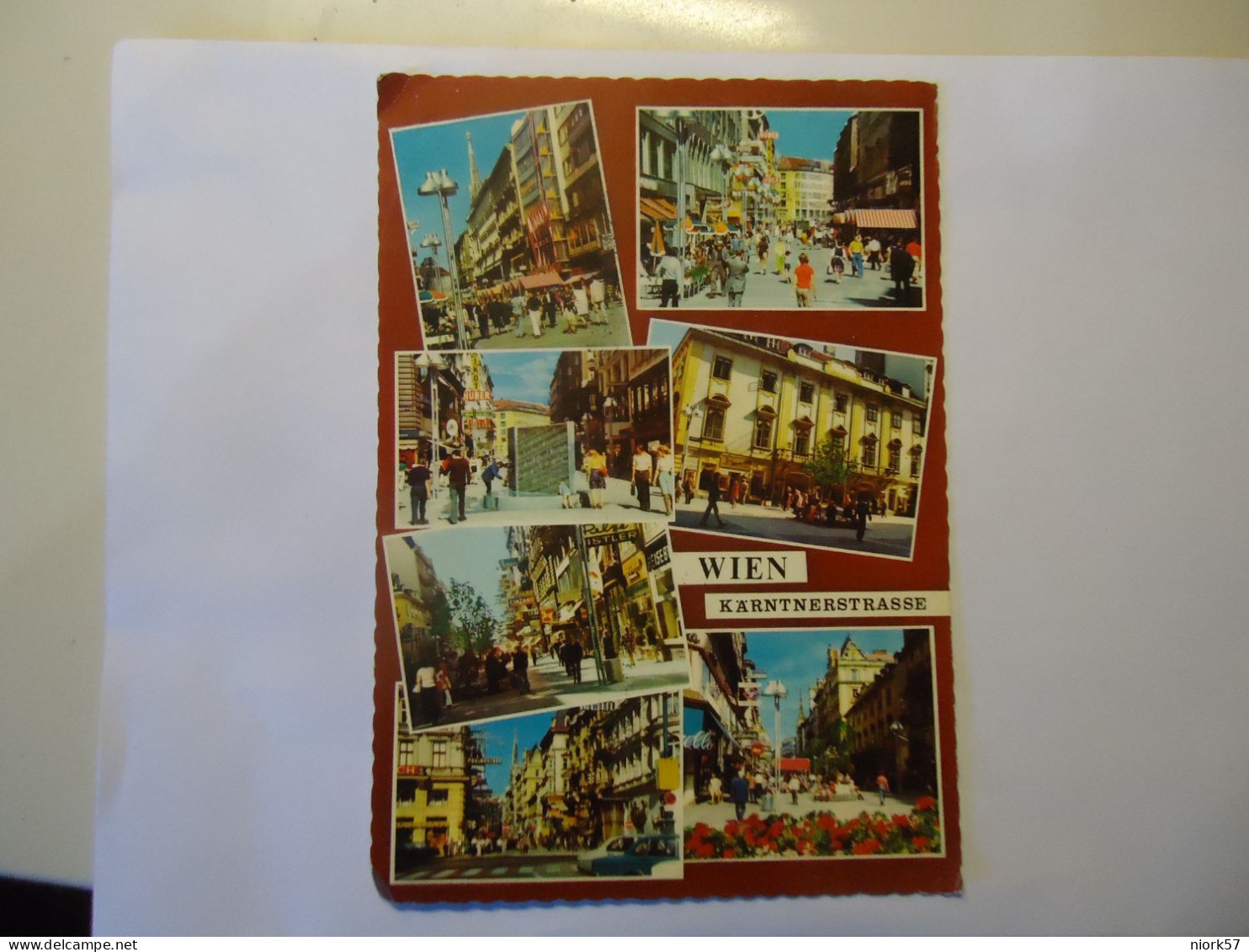 AUSTRIA  POSTCARDS WIEN  PANORAMA STAMPS 1976 - Autres & Non Classés