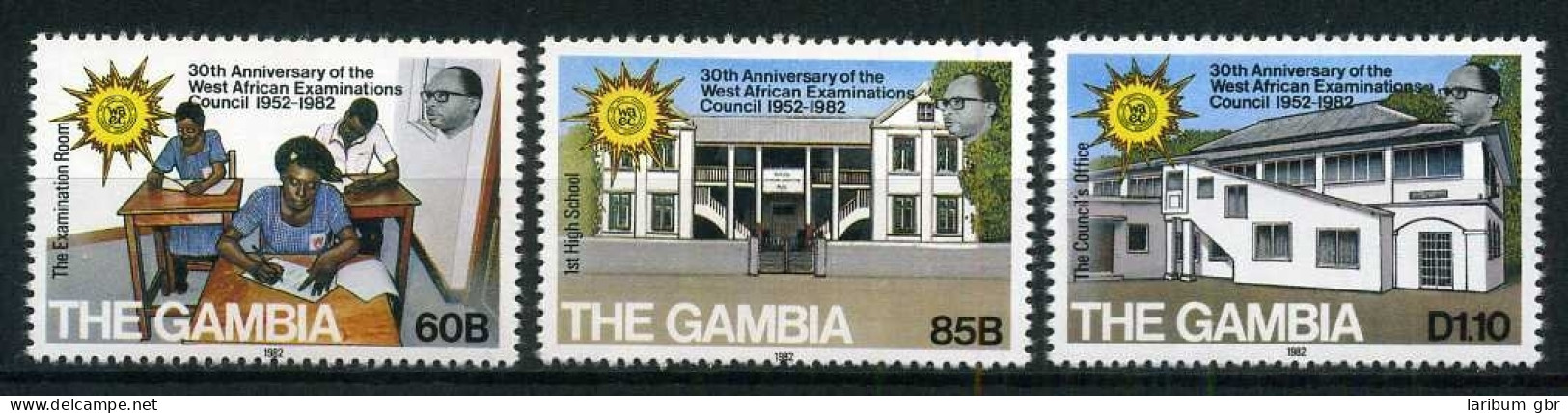 Gambia 438-440 Postfrisch Pfadfinder #HK279 - Gambie (1965-...)