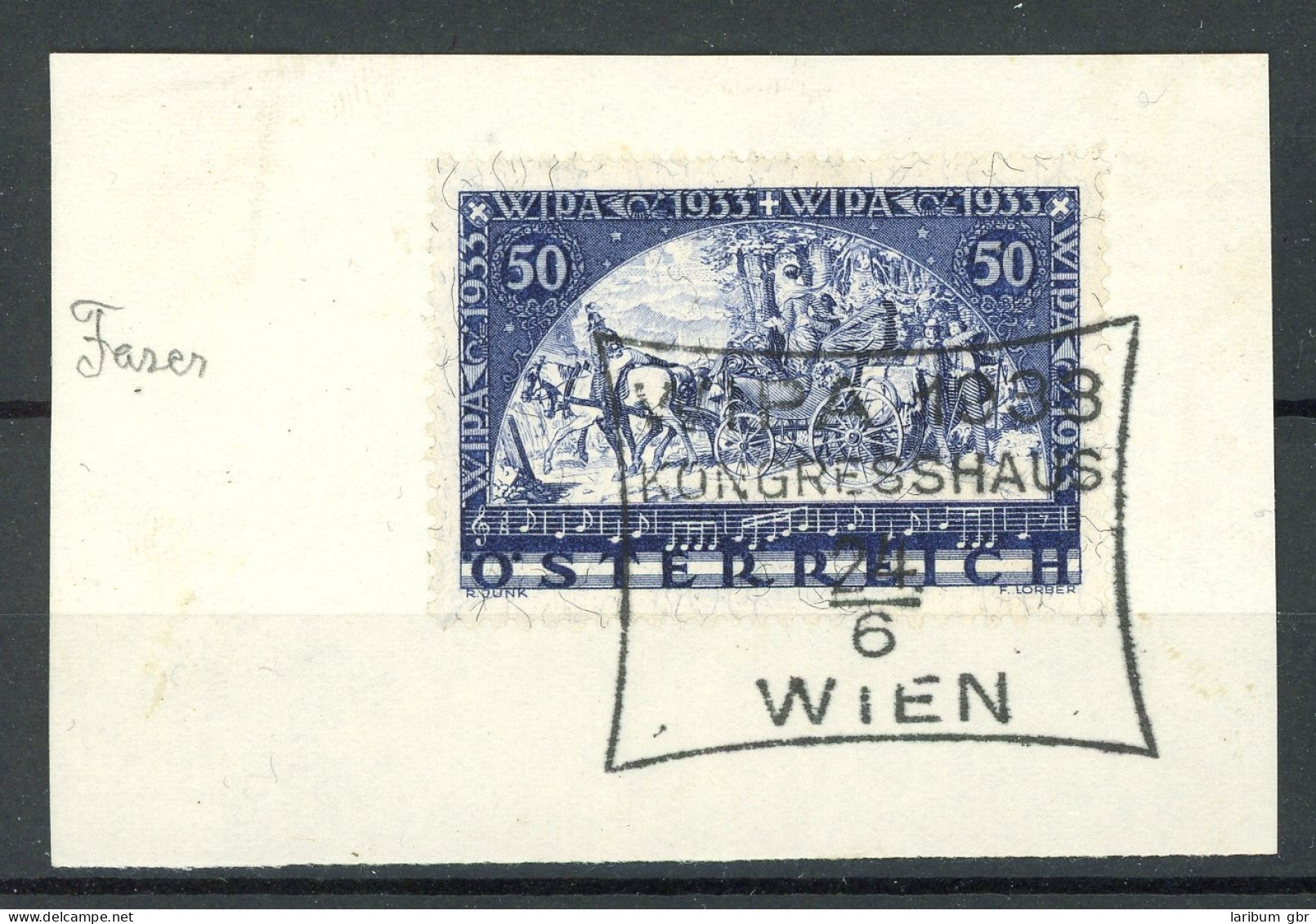 Österreich 556 A Briefstück #GJ298 - Autres & Non Classés