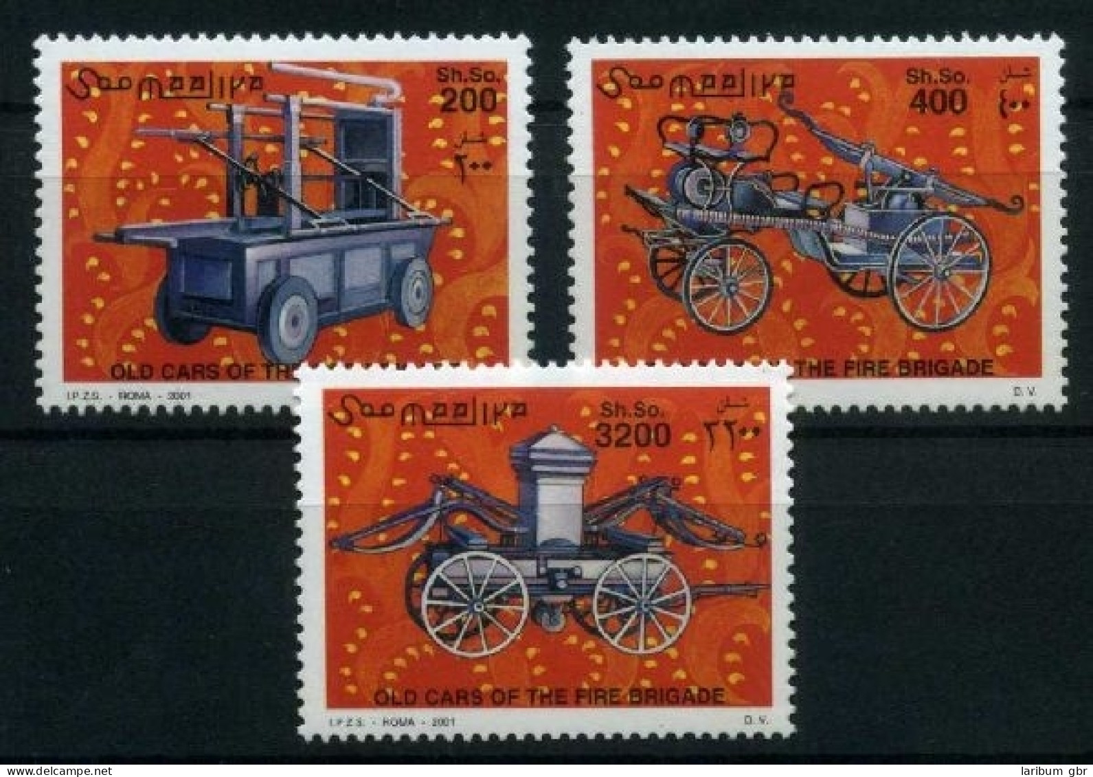 Somalia 879-81 Postfrisch Feuerwehr #HK467 - Somalia (1960-...)