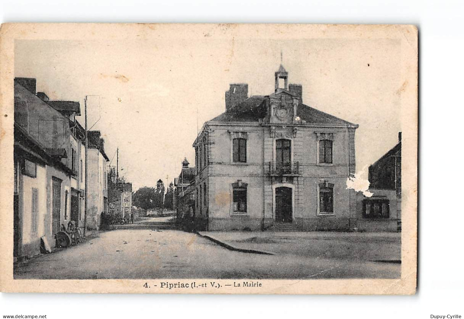 PIPRIAC - La Mairie - état - Andere & Zonder Classificatie