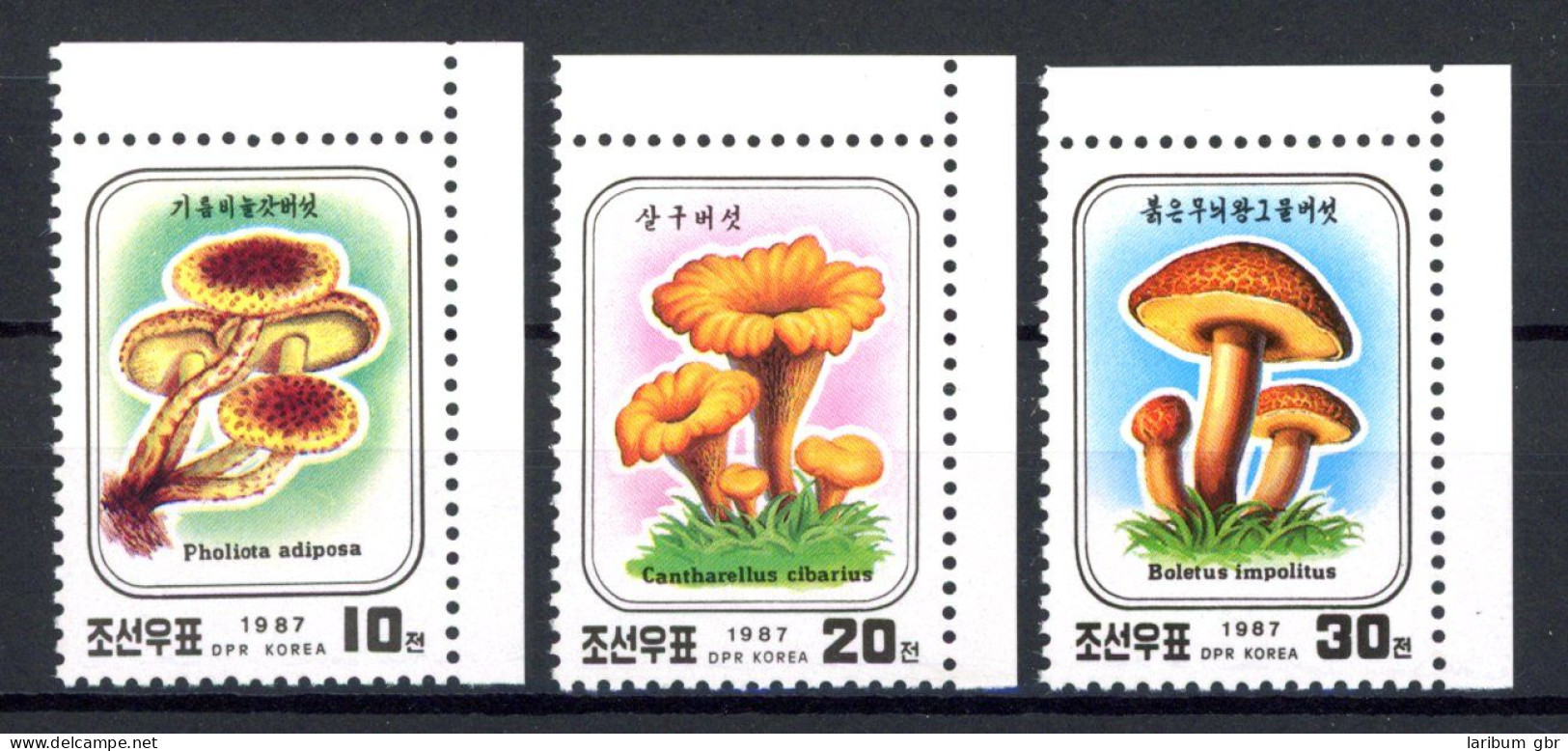 Korea 2798-2800 Postfrisch Pilze #JR824 - Corea (...-1945)