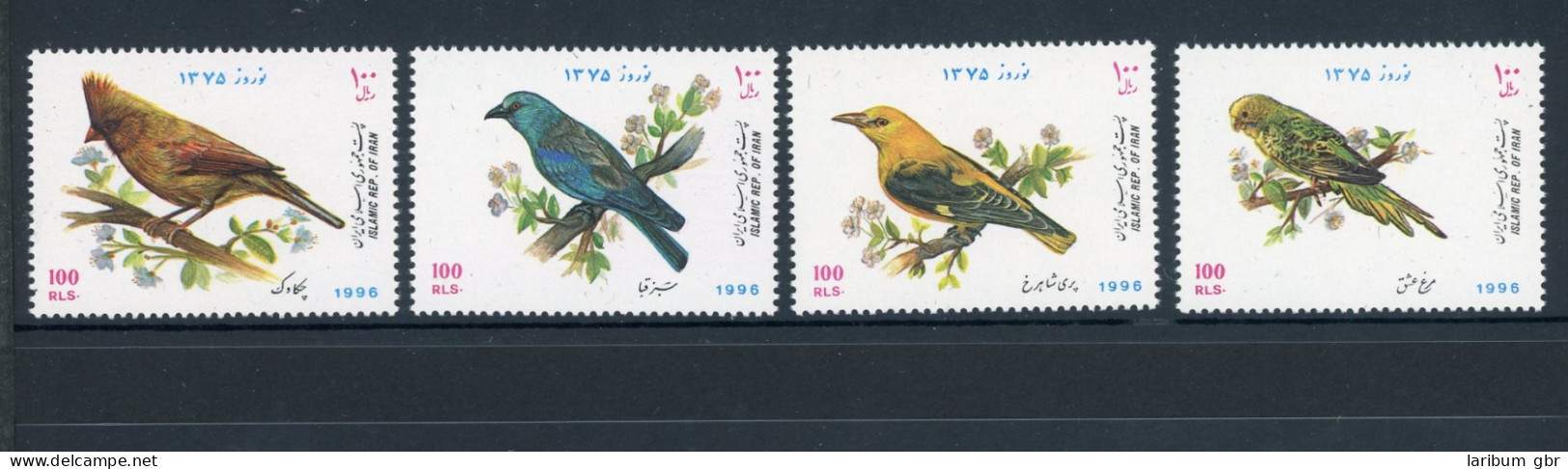 Iran 2678-2681 Postfrisch Vögel #JD301 - Arménie