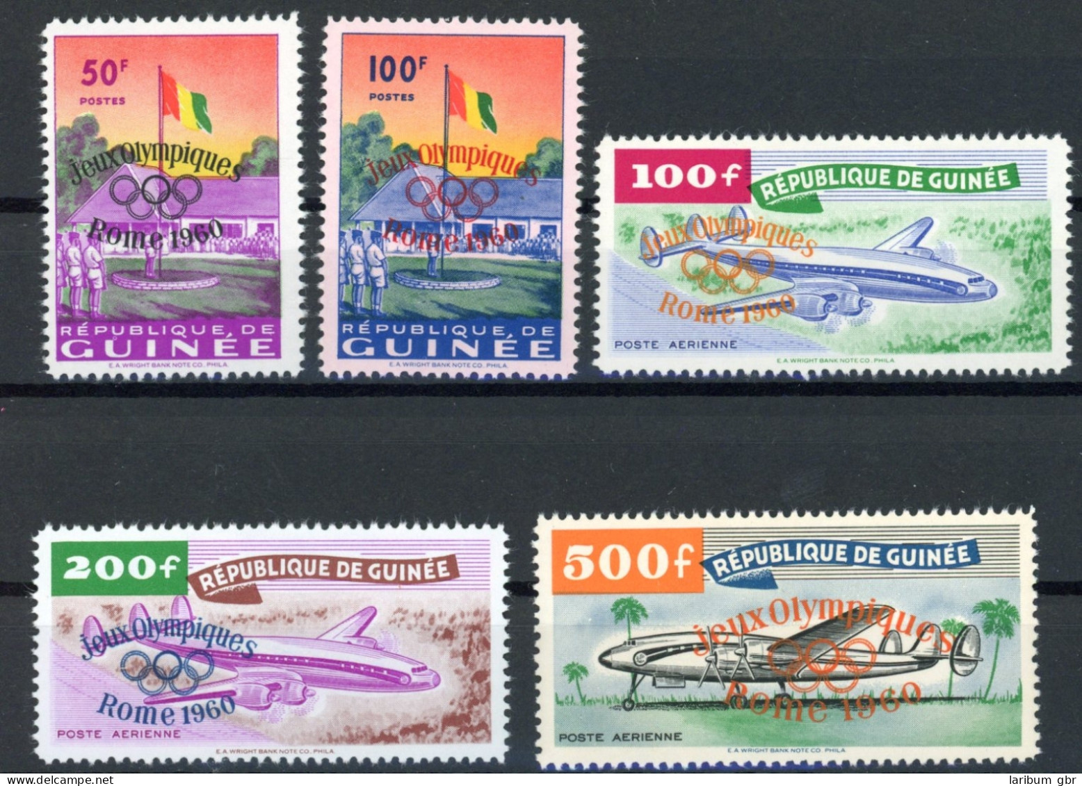 Guinea 49-53 Postfrisch Olympia 1960 #ID399 - Guinea (1958-...)