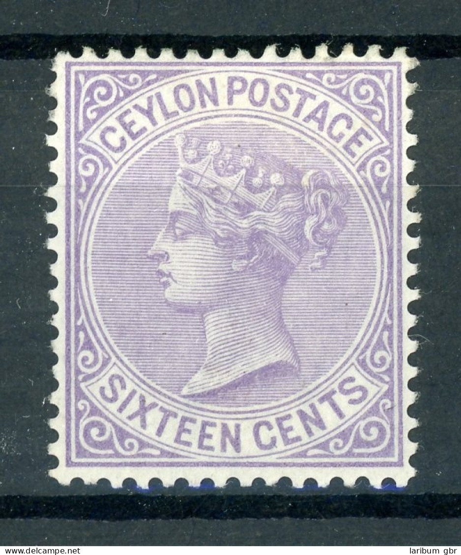 Ceylon 48 C Mit Falz #HK345 - Sri Lanka (Ceylan) (1948-...)