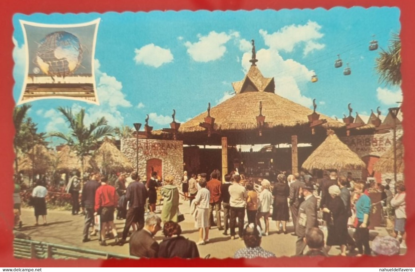 Uncirculated Postcard - USA - NY, NEW YORK WORLD'S FAIR 1964-65 - CARIBBEAN PAVILION - Exhibitions