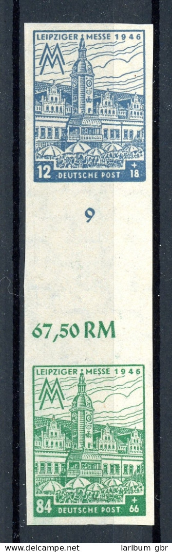 SBZ West-Sachsen S Zd 8 B Yb Postfrisch Gepr. Ströh #HE216 - Other & Unclassified