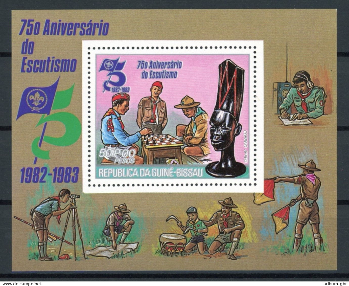 Guinea Bissau 215 A Postfrisch Schach #GI730 - Guinea-Bissau