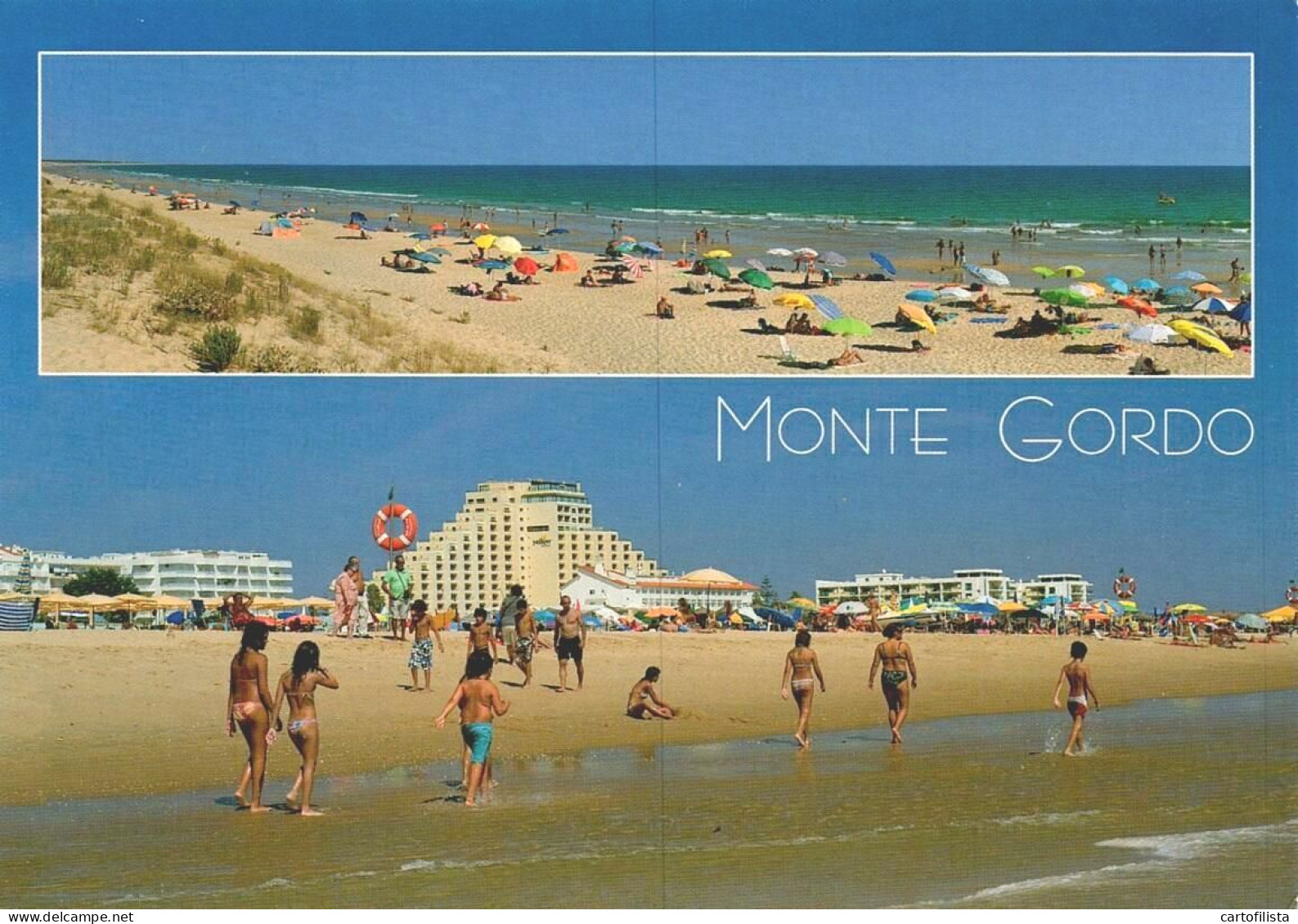 MONTE GORDO, Algarve - Praia  (2 Scans) - Faro