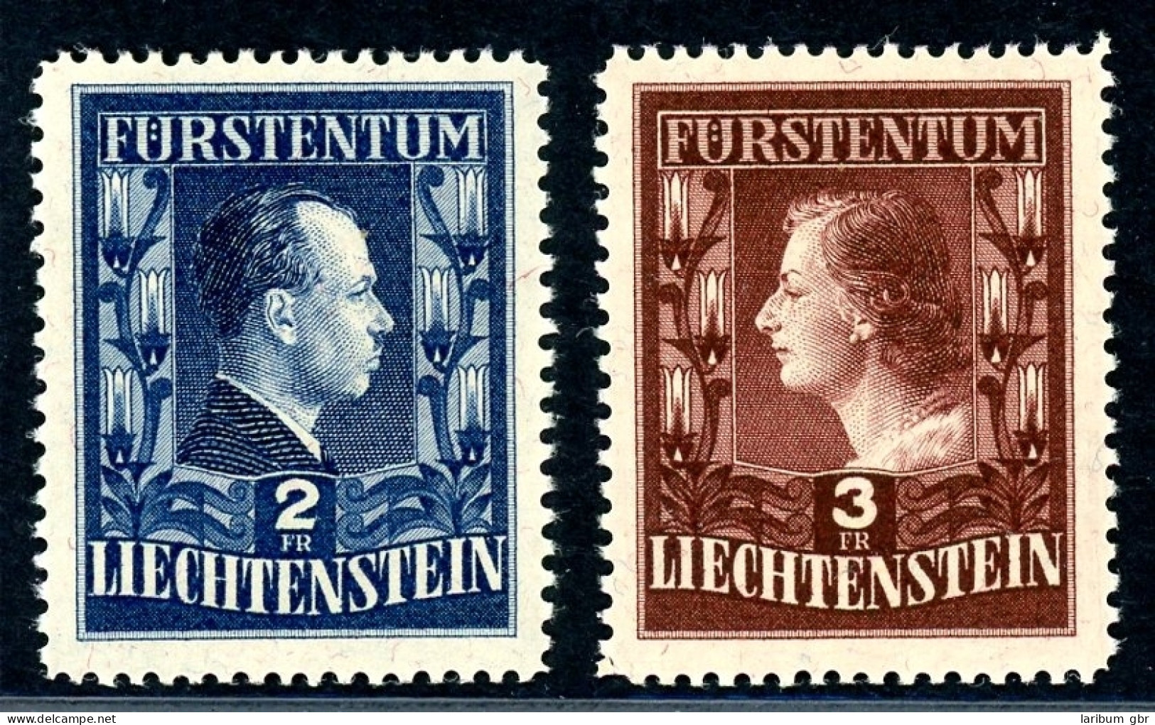 Liechtenstein 304-305 A Postfrisch #HX049 - Andere & Zonder Classificatie