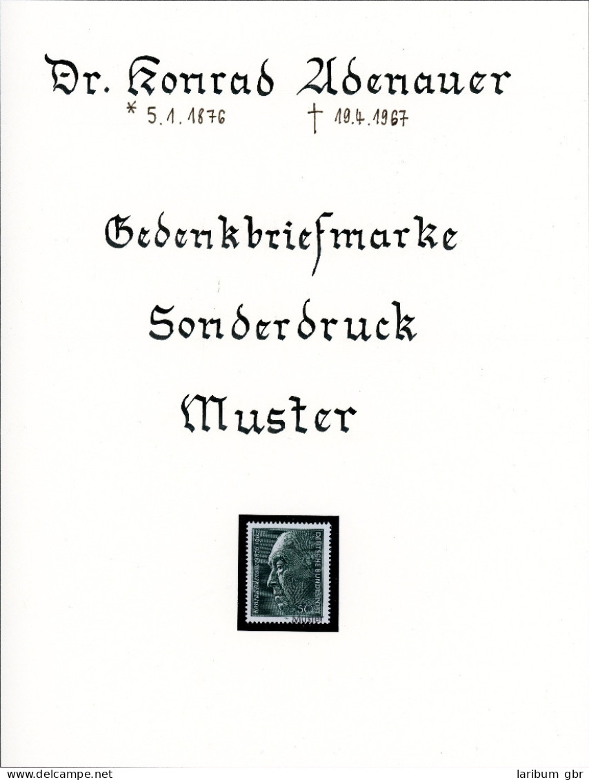 Bund Mustermarke 876 Postfrisch #KB509 - Other & Unclassified