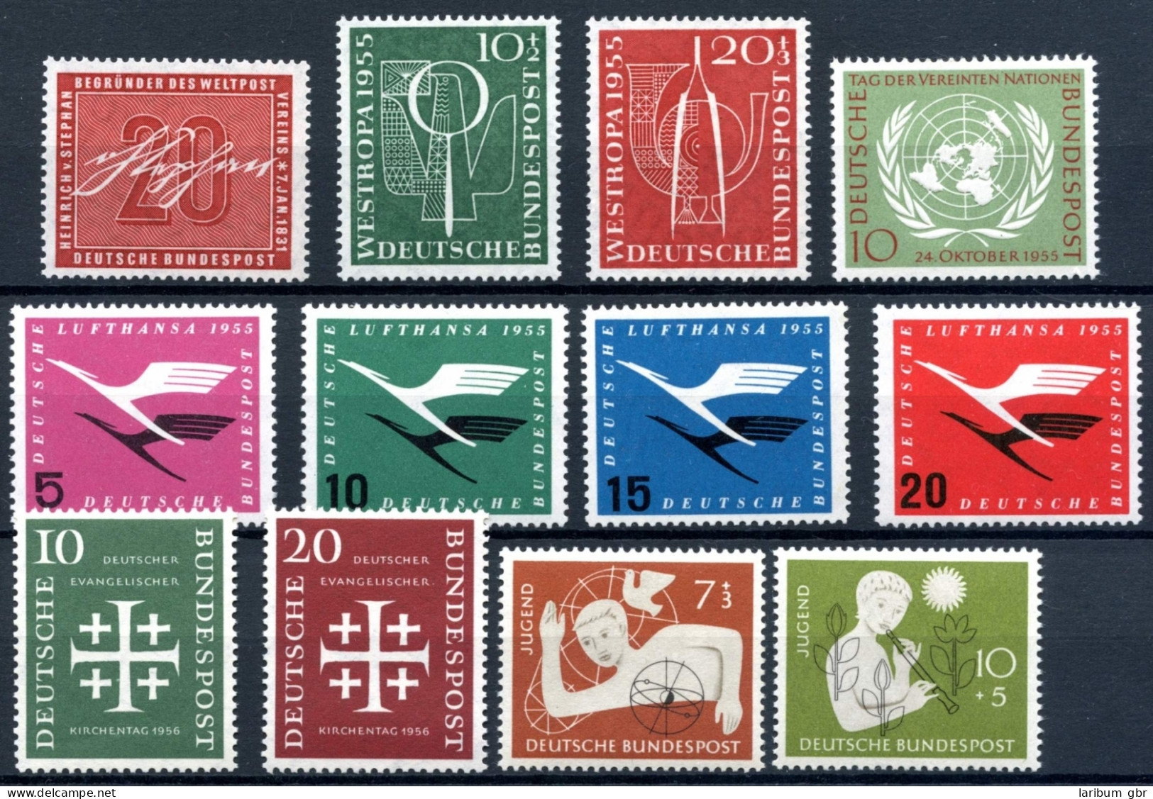 Bund Lot Aus 50er Jahre Postfrisch #HO901 - Collections