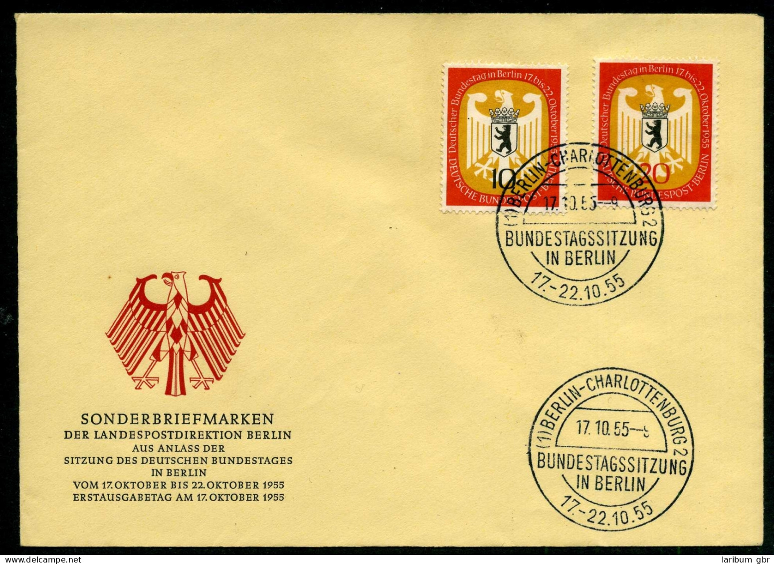 Berlin 129-130 Ersttagesbrief/FDC #HU687 - Altri & Non Classificati