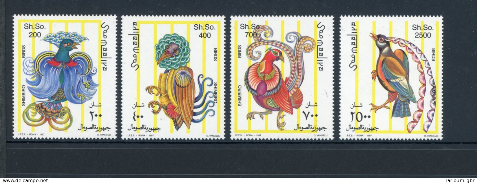 Somalia 665-68 Postfrisch Vögel #JD303 - Somalië (1960-...)