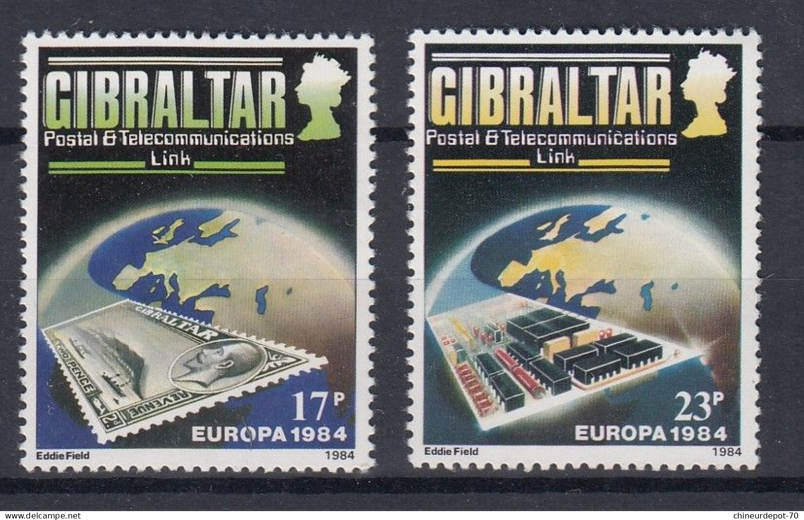 Gibraltar Europa Neufs Sans Charnières ** - Gibilterra