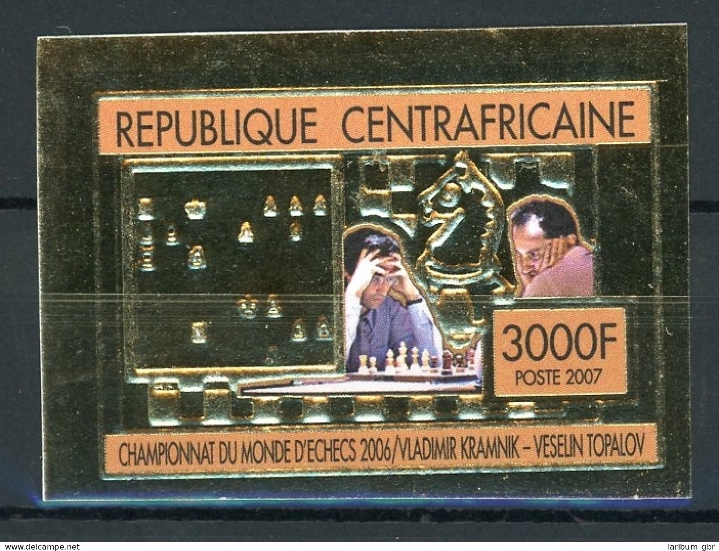 Zentralafr. Rep. 2957B Postfrisch Schach #GB169 - Centrafricaine (République)