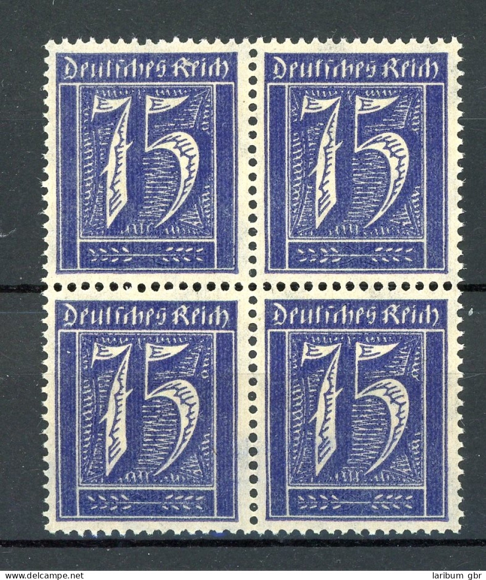 Deutsches Reich Infla 4er Block 185 I Postfrisch Geprüft Tworek #HX146 - Sonstige & Ohne Zuordnung