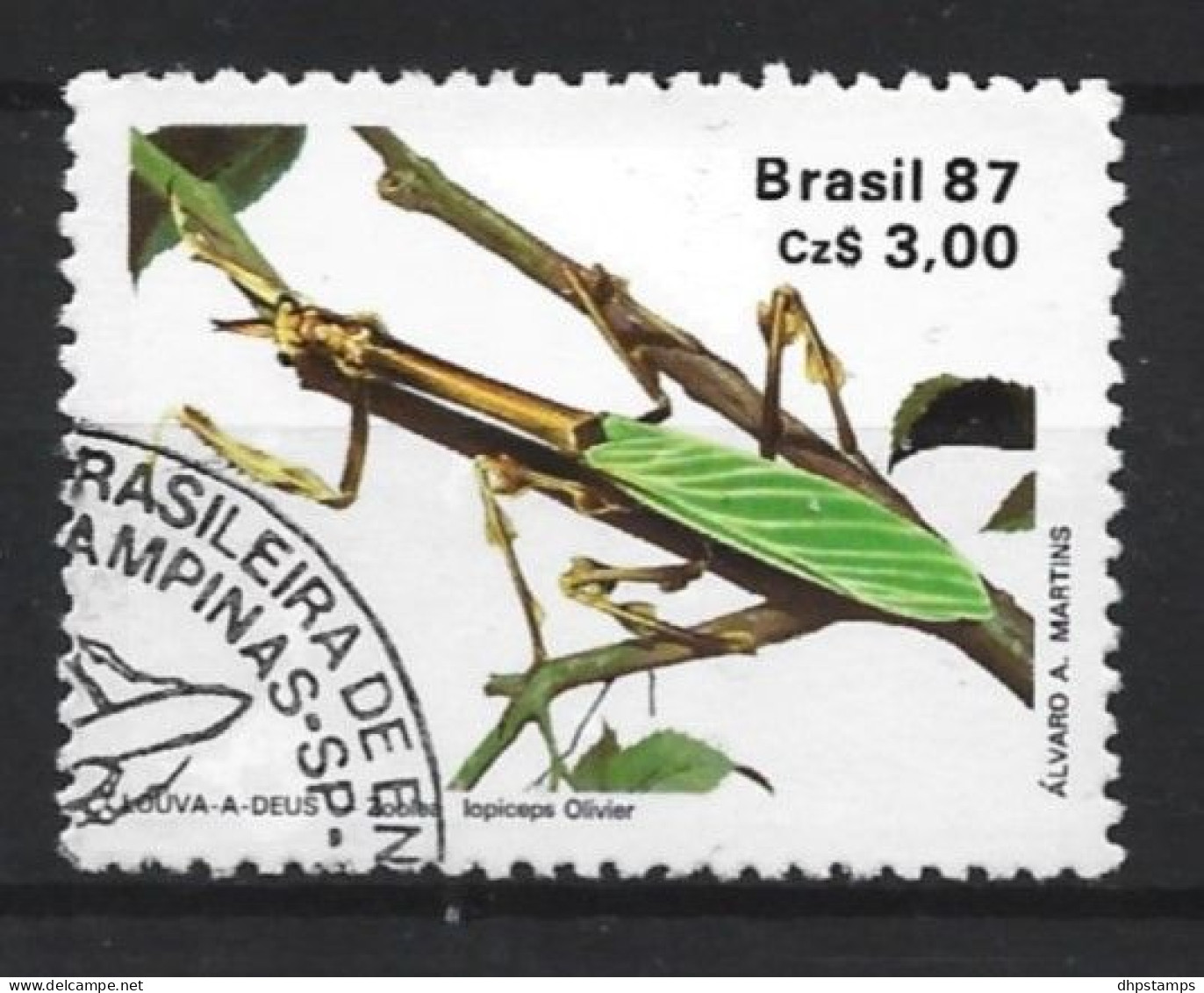 Brasil 1987 Insect Y.T. 1841 (0) - Oblitérés