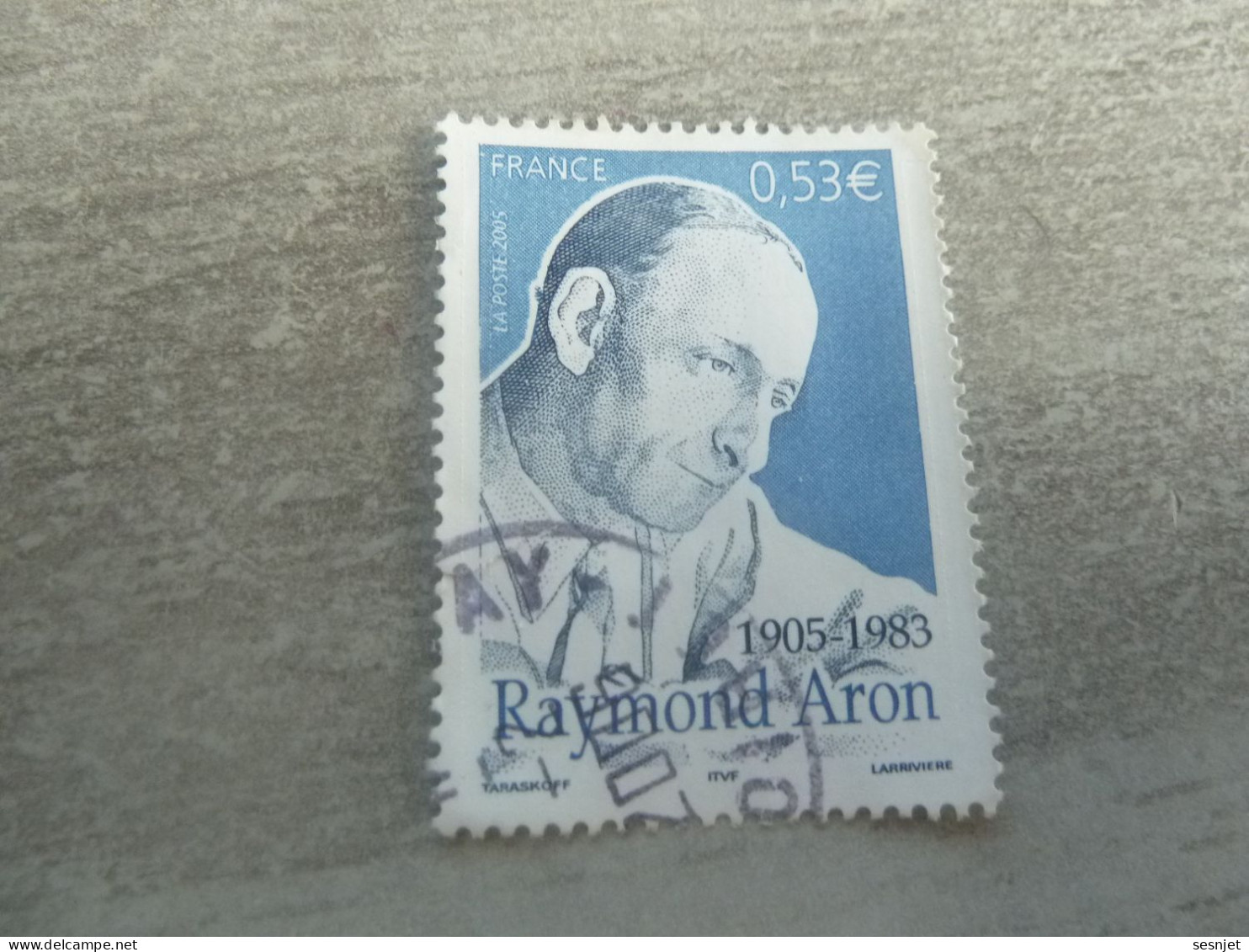 Raymond Aron (1905-1983) Philosophe Et Sociologue - 0.53 € - Yt 3837 - Multicolore - Oblitéré - Année 2005 - - Used Stamps