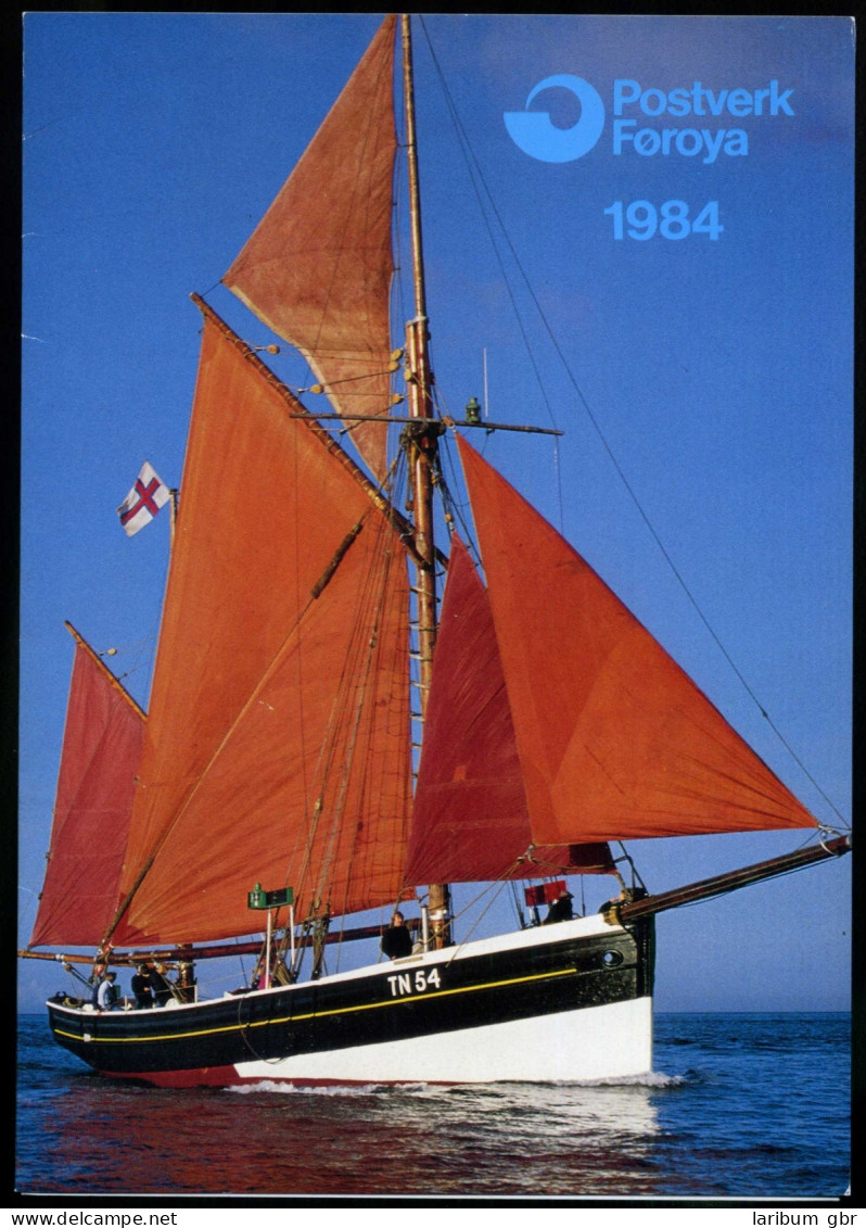 Färöer Jahresmappe 1984 Postfrisch #IV315 - Féroé (Iles)