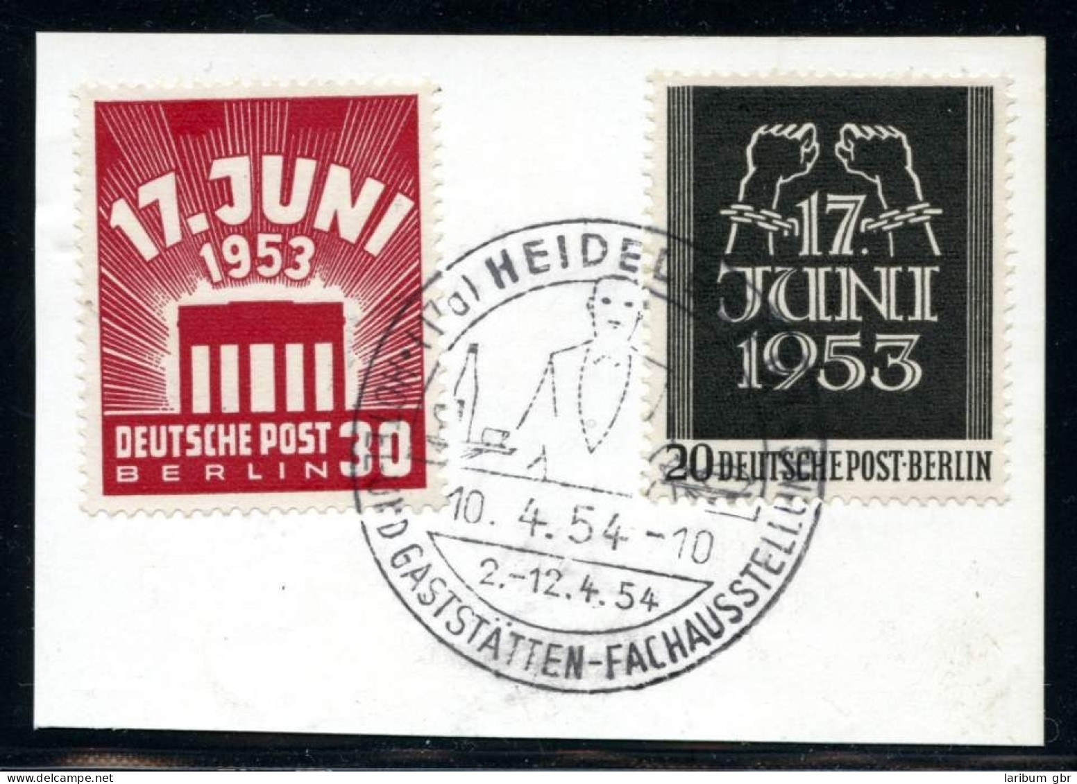 Berlin 110-11 Sonderstempel Briefstück #HD118 - Andere & Zonder Classificatie