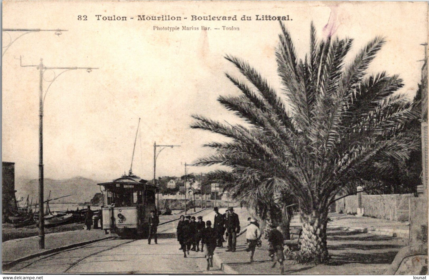 83 TOULON MOURILLON - Boulevard Du Littoral - Tramway - Toulon