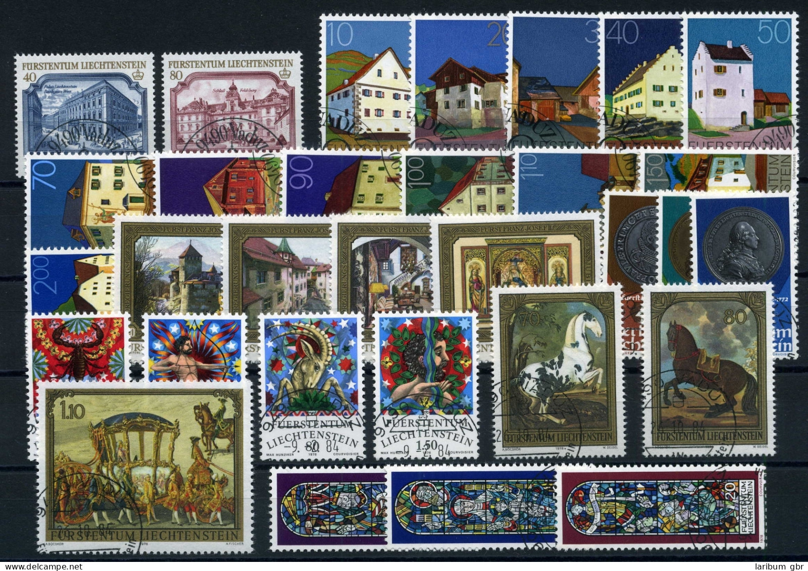 Liechtenstein Jahrgang 1978 Gestempelt #HU121 - Other & Unclassified