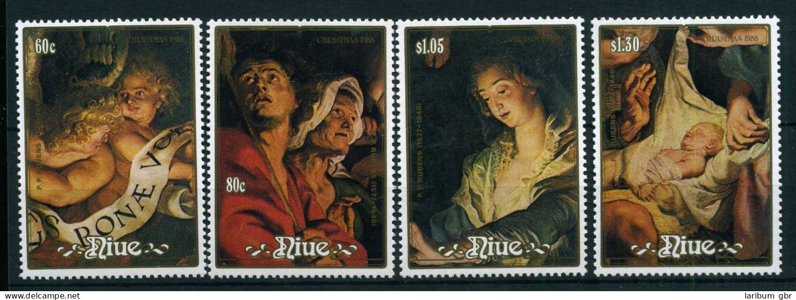 Niue 737-40 Postfrisch Rubens, Kunst, Madonnen #HO421 - Niue