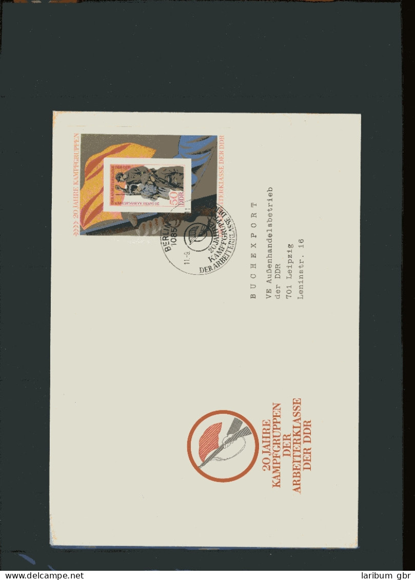 DDR Block 39 Krieg Ersttagesbrief/FDC #IX575 - Sonstige & Ohne Zuordnung