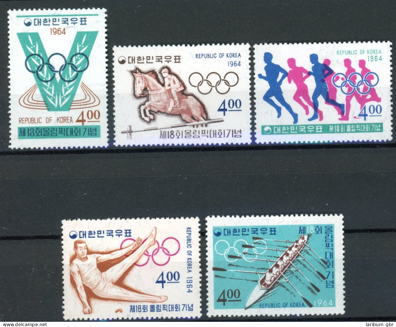 Südkorea 457-461 Postfrisch Olympia 1964 #ID160 - Corée (...-1945)