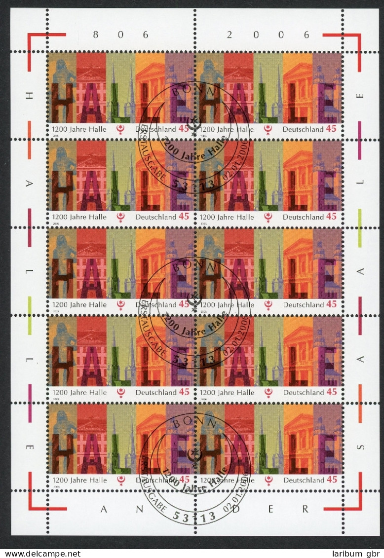 Bund Zehnerbogen 2510 Bonn Ersttagssonderstempel #IM136 - Otros & Sin Clasificación