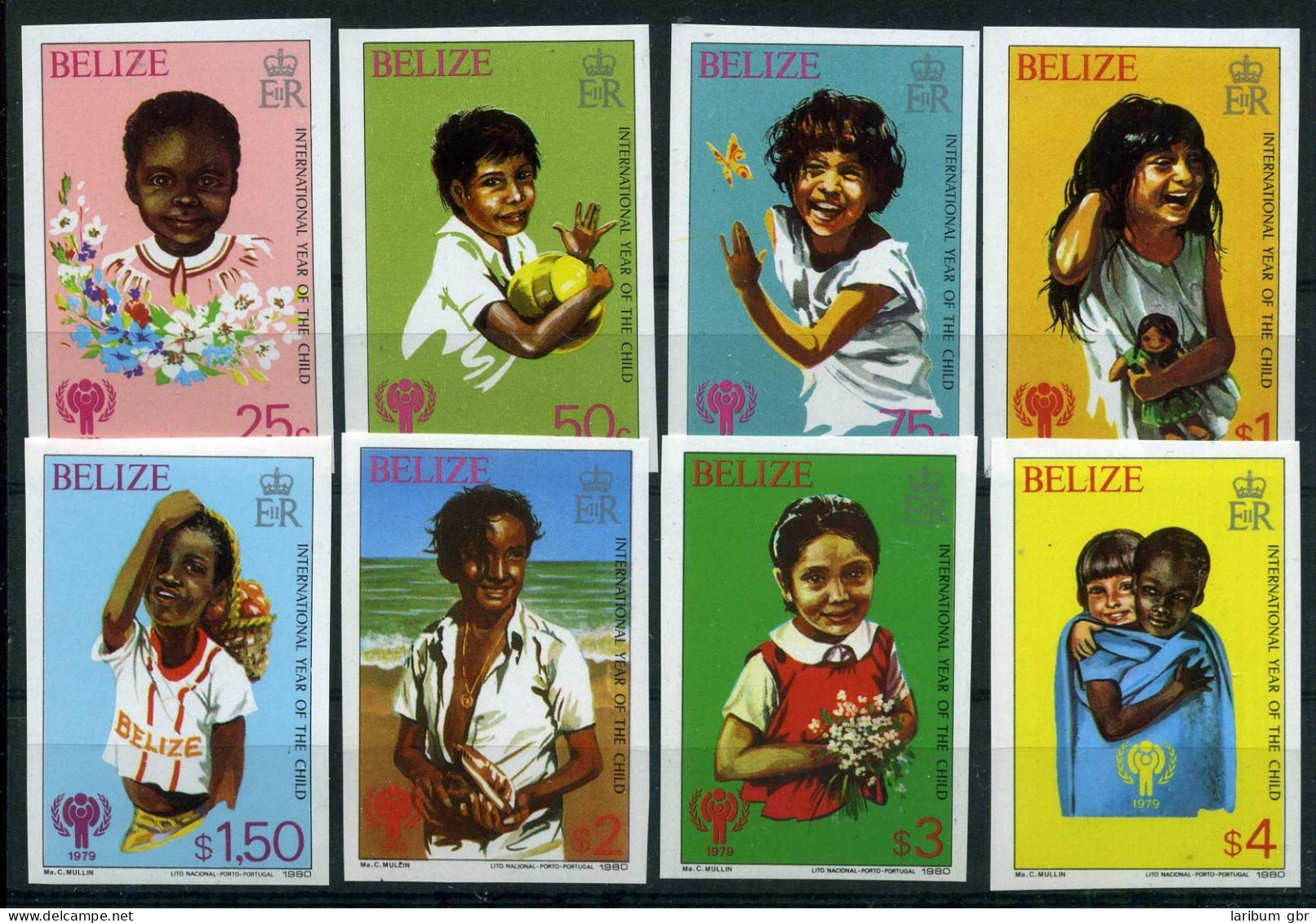 Belize 475-482 Postfrisch Jahr Des Kindes #IA092 - Belize (1973-...)