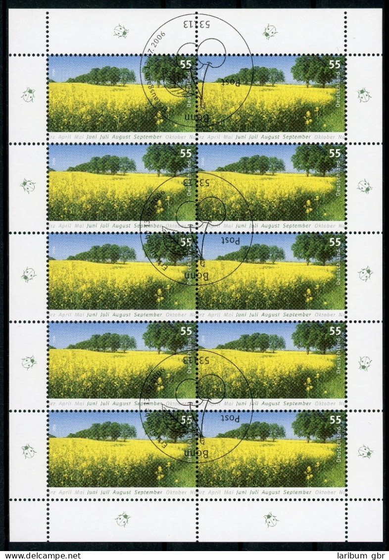 Bund Zehnerbogen 2549 Bonn Ersttagssonderstempel #IM349 - Other & Unclassified