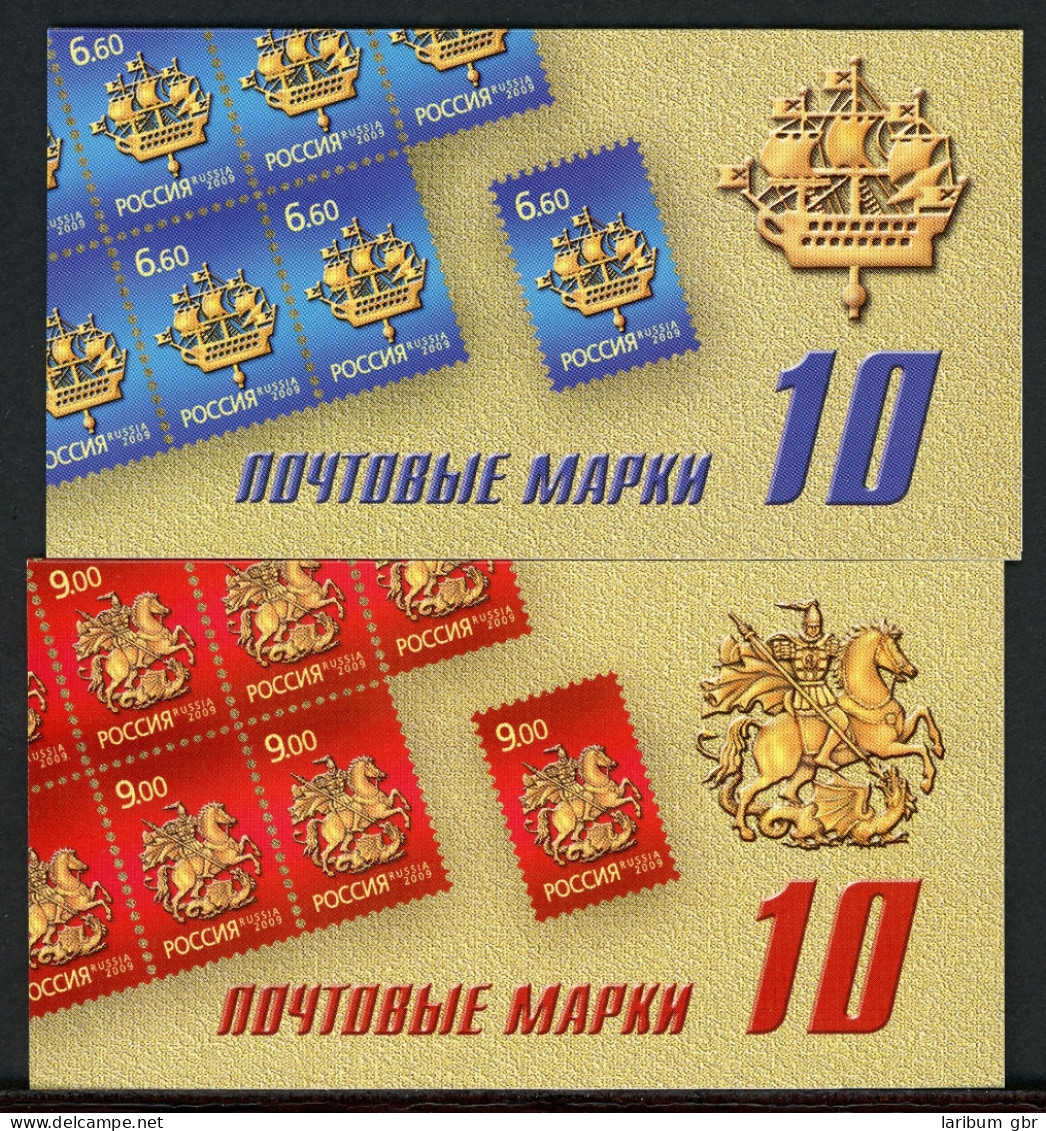 Russland 2 Markenheftchen Mit 10x 1573-1574 Postfrisch #HX119 - Autres & Non Classés